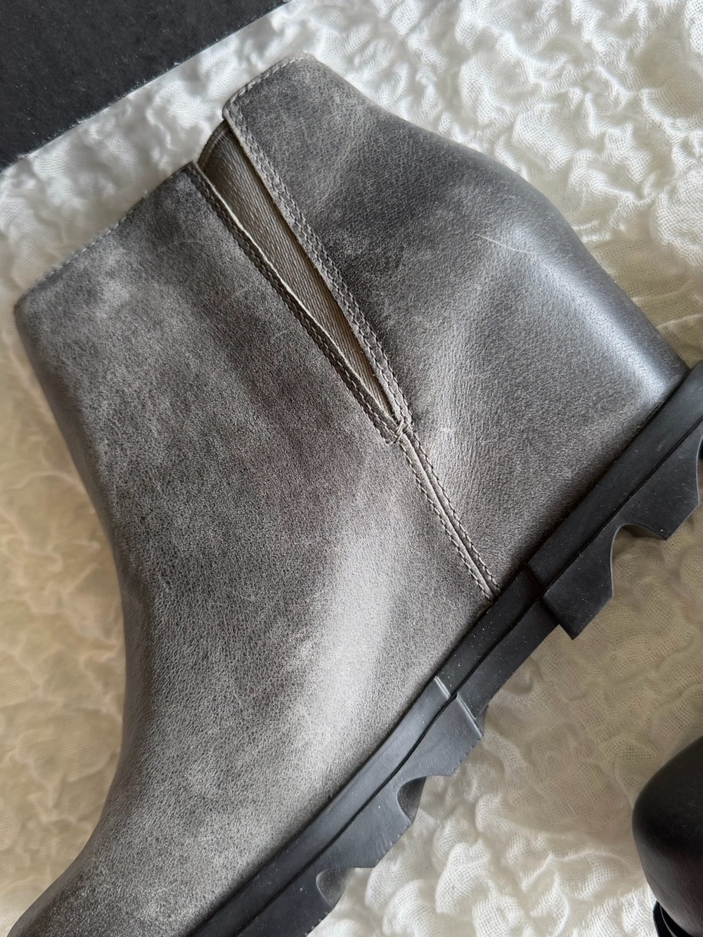 NWT Sorel Joan of Arctic Wedge III Zip Quarry Black 9.5 - Picture 10 of 13
